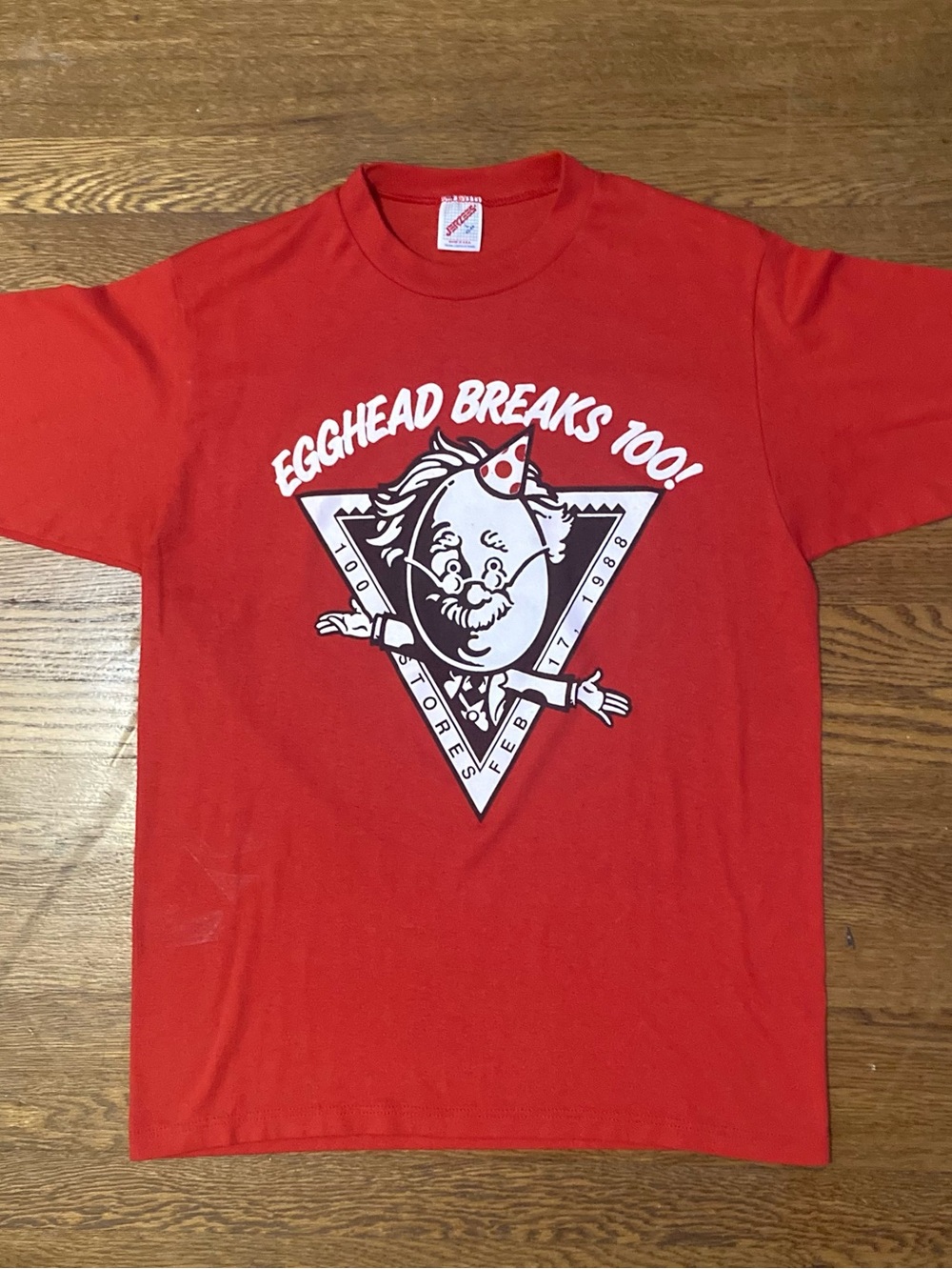Vintage 80s Egghead single stitch tee